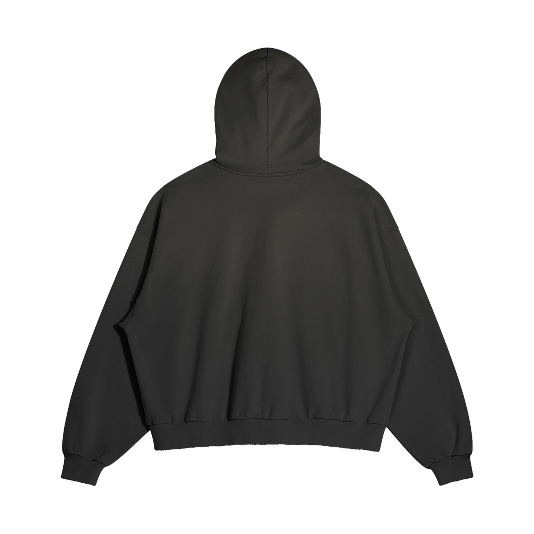 TONAL HOODIE - Black