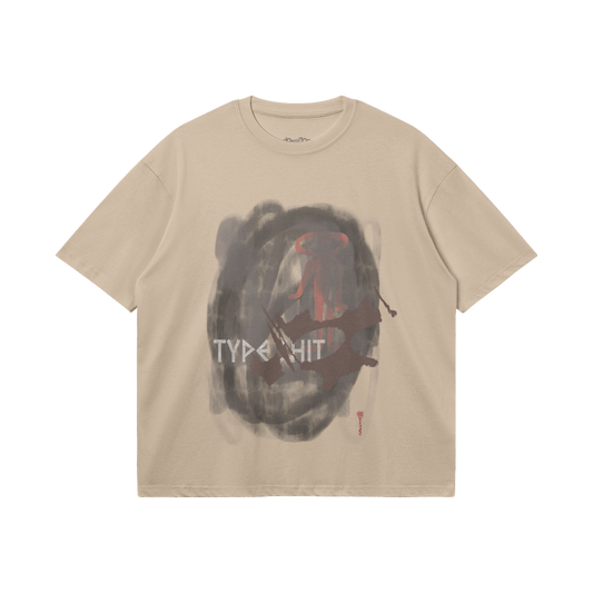 TYPE SH!T TEE - Light Khaki