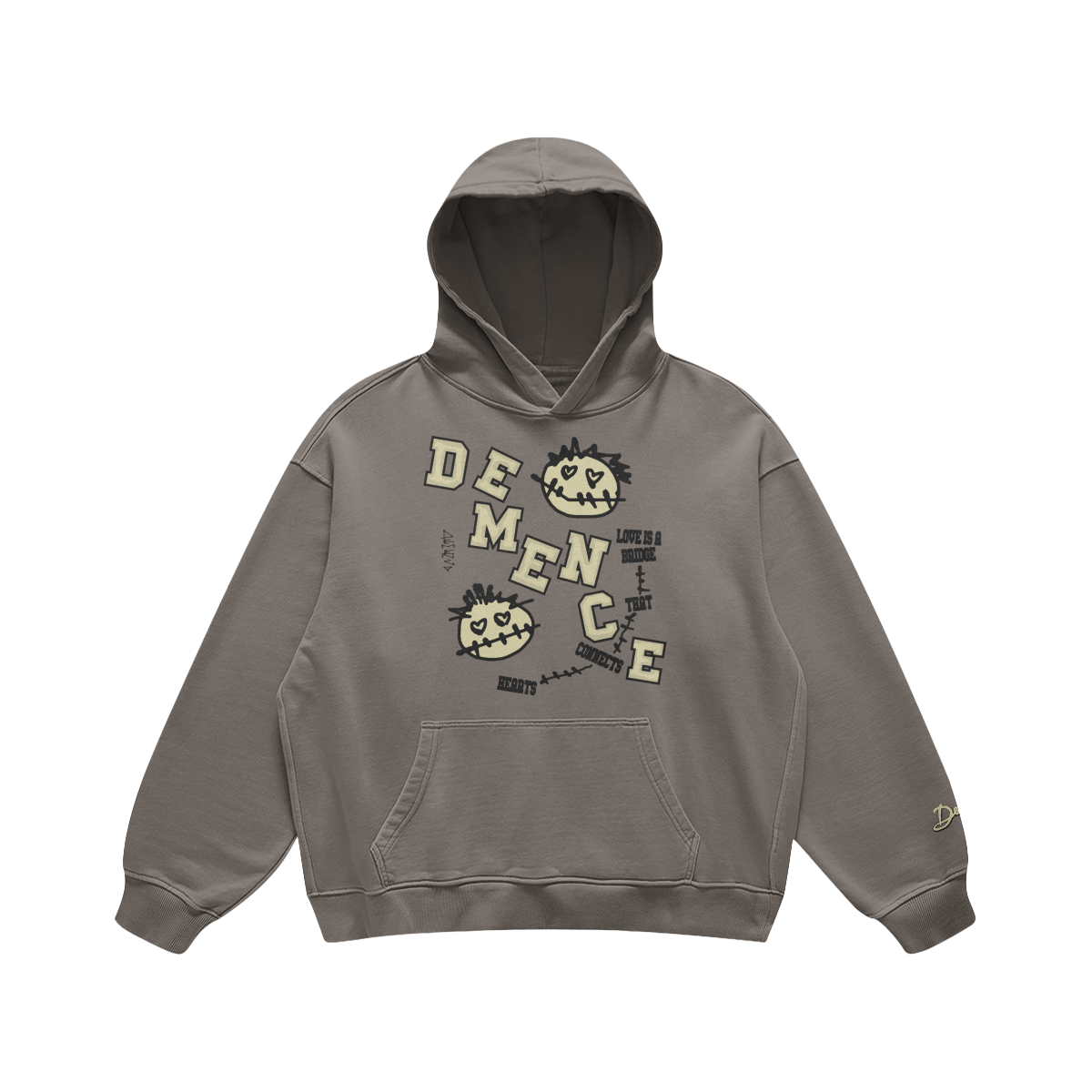CONNECTS HOODIE - Friar Gray